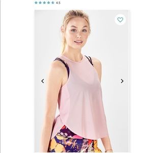 NWT Fabletics Cashel Cropped Swing Tank